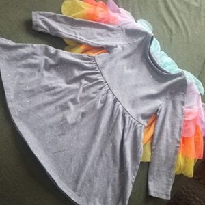 Rainbow and sparkles dress